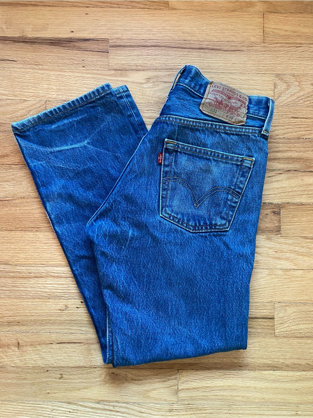 Levi’s 501 Original Fit Jeans Men’s 30x30 (Measures 28x28) 2008 Made in Mexico